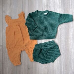 2 outfits 3-6 months 💛
